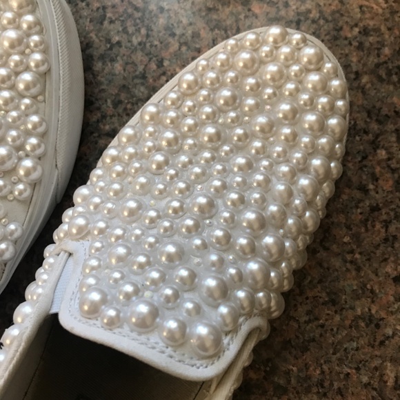 Vans Pearl with bows on back new pics update on listing - Picture 3 of 7